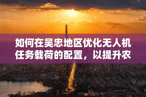 如何在吴忠地区优化无人机任务载荷的配置，以提升农业监测效率？