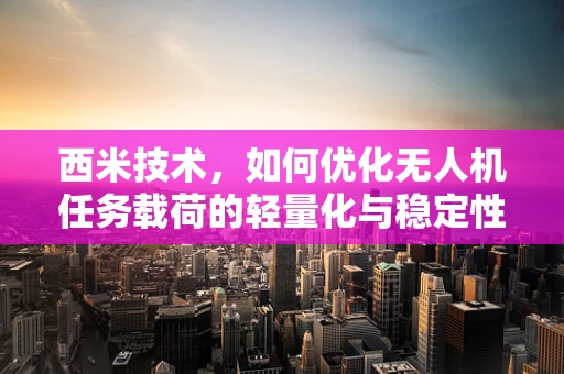 西米技术，如何优化无人机任务载荷的轻量化与稳定性？