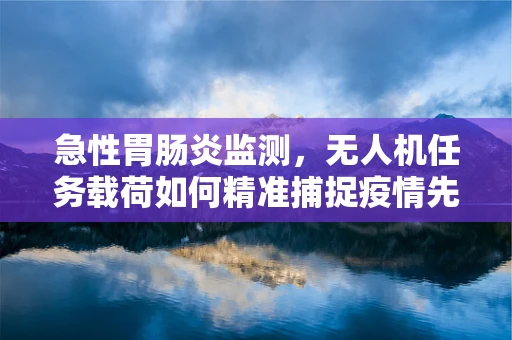 急性胃肠炎监测，无人机任务载荷如何精准捕捉疫情先机？