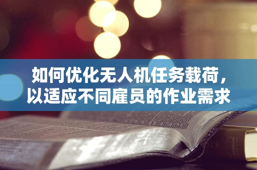 如何优化无人机任务载荷，以适应不同雇员的作业需求？