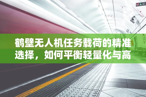 鹤壁无人机任务载荷的精准选择，如何平衡轻量化与高效率？