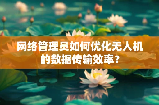 网络管理员如何优化无人机的数据传输效率？