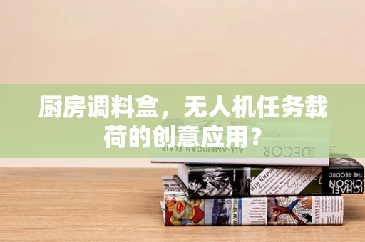 厨房调料盒，无人机任务载荷的创意应用？