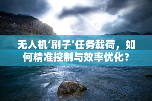 无人机‘刷子’任务载荷，如何精准控制与效率优化？