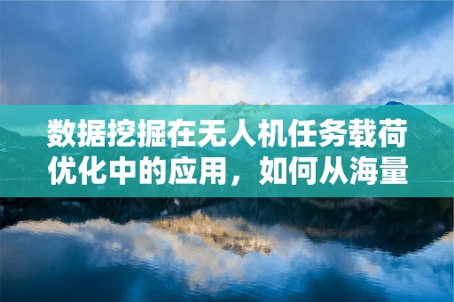 数据挖掘在无人机任务载荷优化中的应用，如何从海量数据中提取关键信息？