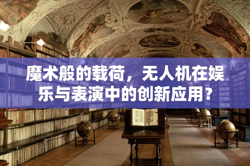 魔术般的载荷，无人机在娱乐与表演中的创新应用？