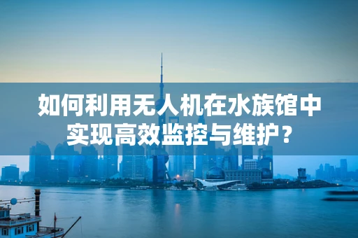 如何利用无人机在水族馆中实现高效监控与维护？