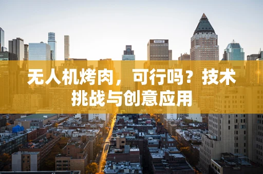 无人机烤肉，可行吗？技术挑战与创意应用