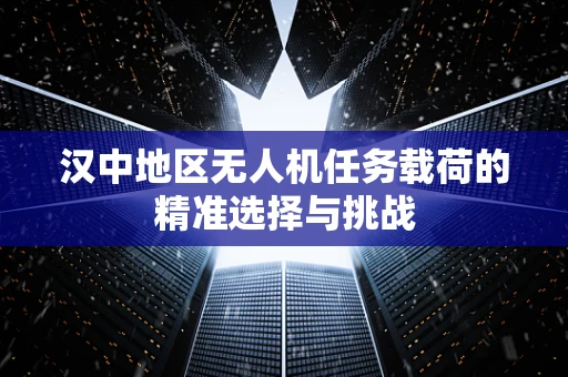 汉中地区无人机任务载荷的精准选择与挑战