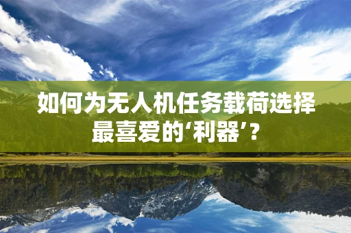 如何为无人机任务载荷选择最喜爱的‘利器’？