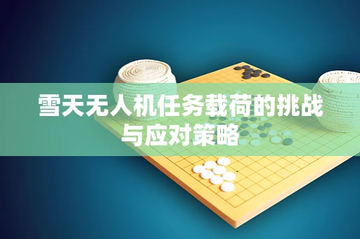 雪天无人机任务载荷的挑战与应对策略