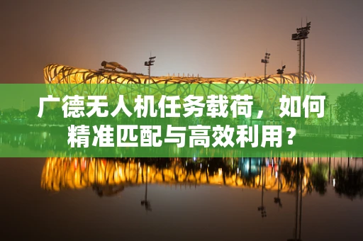 广德无人机任务载荷，如何精准匹配与高效利用？