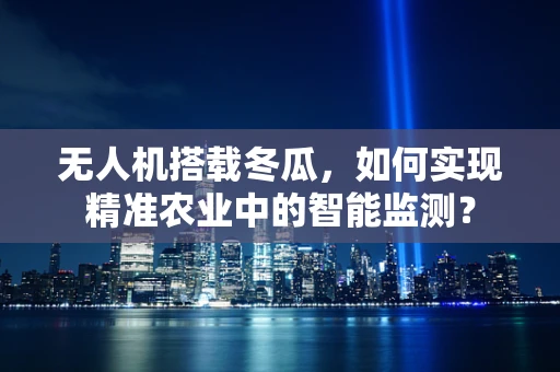 无人机搭载冬瓜，如何实现精准农业中的智能监测？