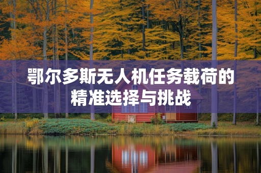 鄂尔多斯无人机任务载荷的精准选择与挑战
