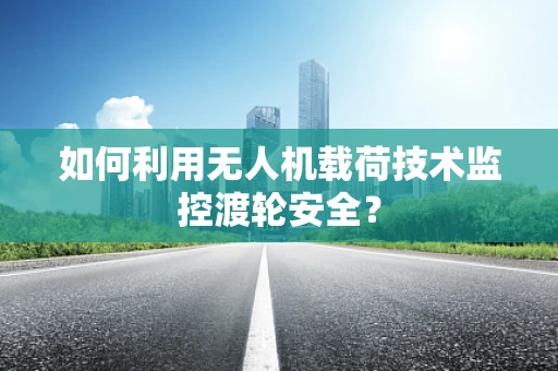 如何利用无人机载荷技术监控渡轮安全？