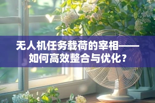 无人机任务载荷的宰相——如何高效整合与优化？