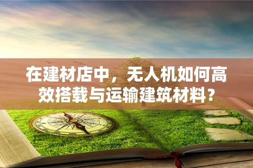 在建材店中，无人机如何高效搭载与运输建筑材料？