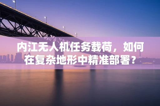 内江无人机任务载荷，如何在复杂地形中精准部署？
