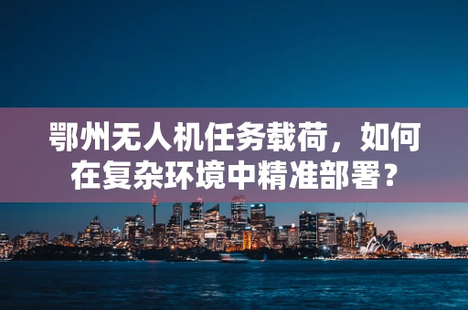 鄂州无人机任务载荷，如何在复杂环境中精准部署？