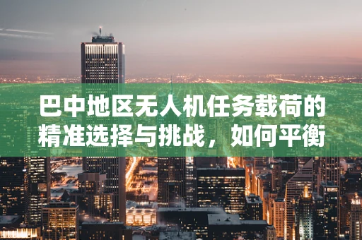 巴中地区无人机任务载荷的精准选择与挑战，如何平衡多样性与实用性？