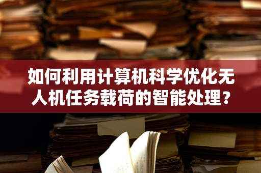 如何利用计算机科学优化无人机任务载荷的智能处理？