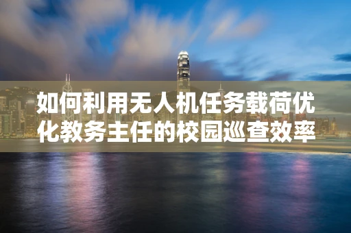 如何利用无人机任务载荷优化教务主任的校园巡查效率？