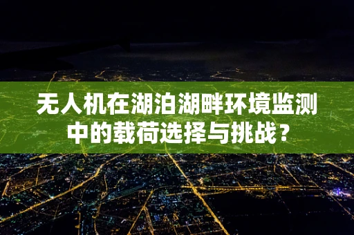 无人机在湖泊湖畔环境监测中的载荷选择与挑战？