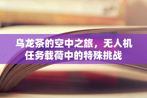 乌龙茶的空中之旅，无人机任务载荷中的特殊挑战