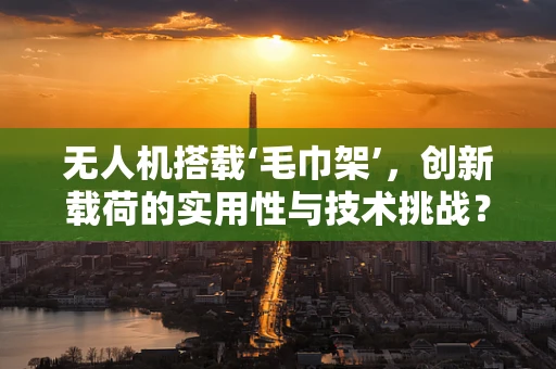 无人机搭载‘毛巾架’，创新载荷的实用性与技术挑战？