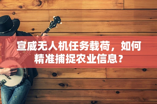 宣威无人机任务载荷，如何精准捕捉农业信息？