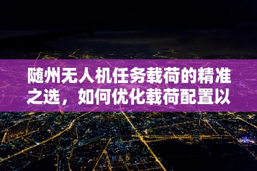 随州无人机任务载荷的精准之选，如何优化载荷配置以适应复杂地形？