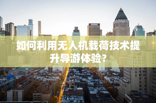 如何利用无人机载荷技术提升导游体验？
