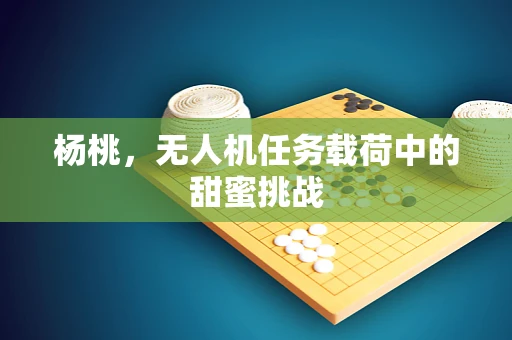杨桃，无人机任务载荷中的甜蜜挑战