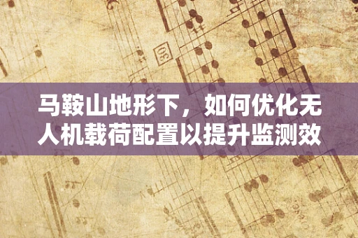 马鞍山地形下，如何优化无人机载荷配置以提升监测效率？
