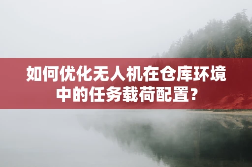 如何优化无人机在仓库环境中的任务载荷配置？