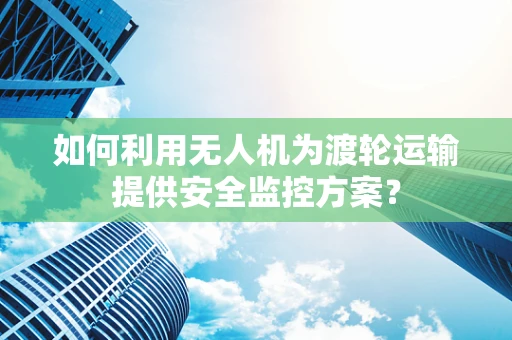 如何利用无人机为渡轮运输提供安全监控方案？