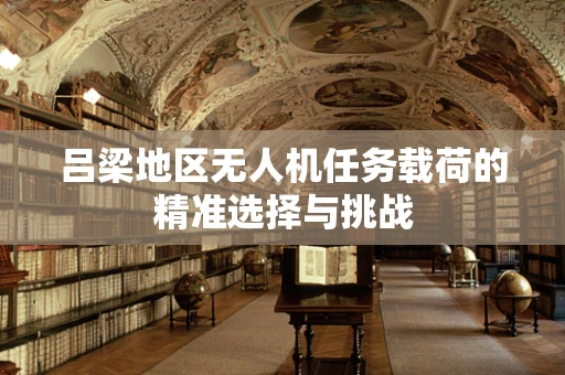 吕梁地区无人机任务载荷的精准选择与挑战