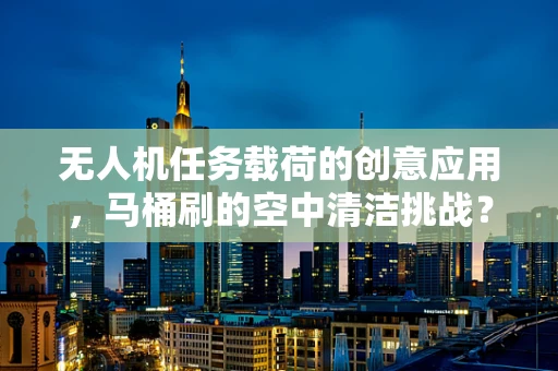 无人机任务载荷的创意应用，马桶刷的空中清洁挑战？