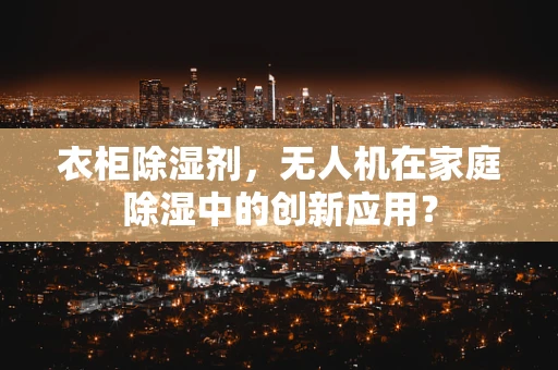 衣柜除湿剂，无人机在家庭除湿中的创新应用？