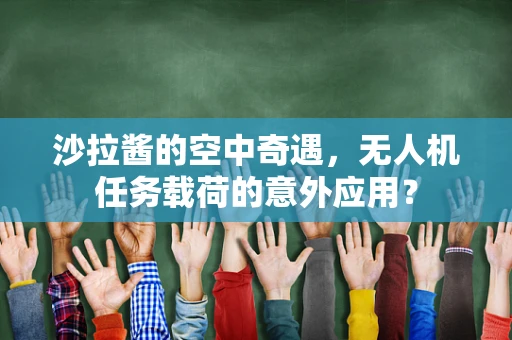沙拉酱的空中奇遇，无人机任务载荷的意外应用？