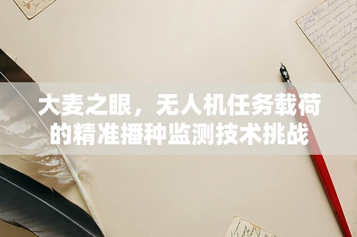 大麦之眼，无人机任务载荷的精准播种监测技术挑战