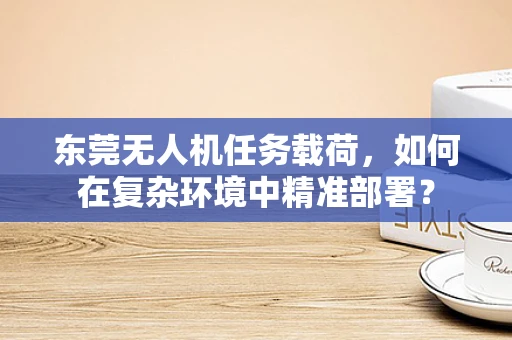 东莞无人机任务载荷，如何在复杂环境中精准部署？