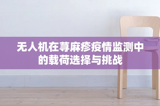 无人机在荨麻疹疫情监测中的载荷选择与挑战