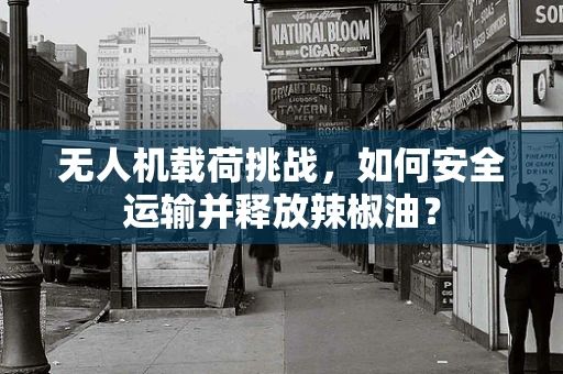 无人机载荷挑战，如何安全运输并释放辣椒油？