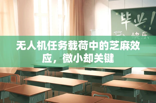 无人机任务载荷中的芝麻效应，微小却关键