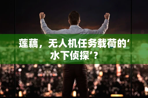 莲藕，无人机任务载荷的‘水下侦探’？
