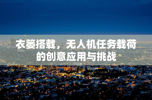 衣篓搭载，无人机任务载荷的创意应用与挑战