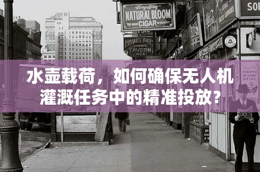 水壶载荷，如何确保无人机灌溉任务中的精准投放？