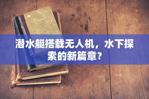 潜水艇搭载无人机，水下探索的新篇章？