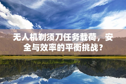 无人机剃须刀任务载荷，安全与效率的平衡挑战？